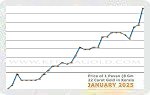 January 2025 Price Chart